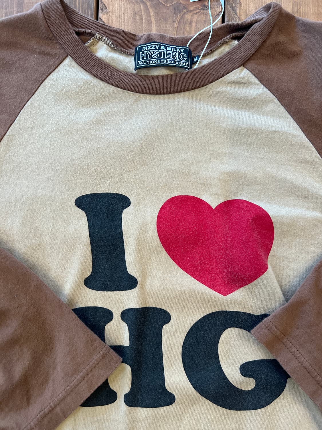 히스테릭글래머 i ♥️ HG 7부 슬리브 상품이미지7