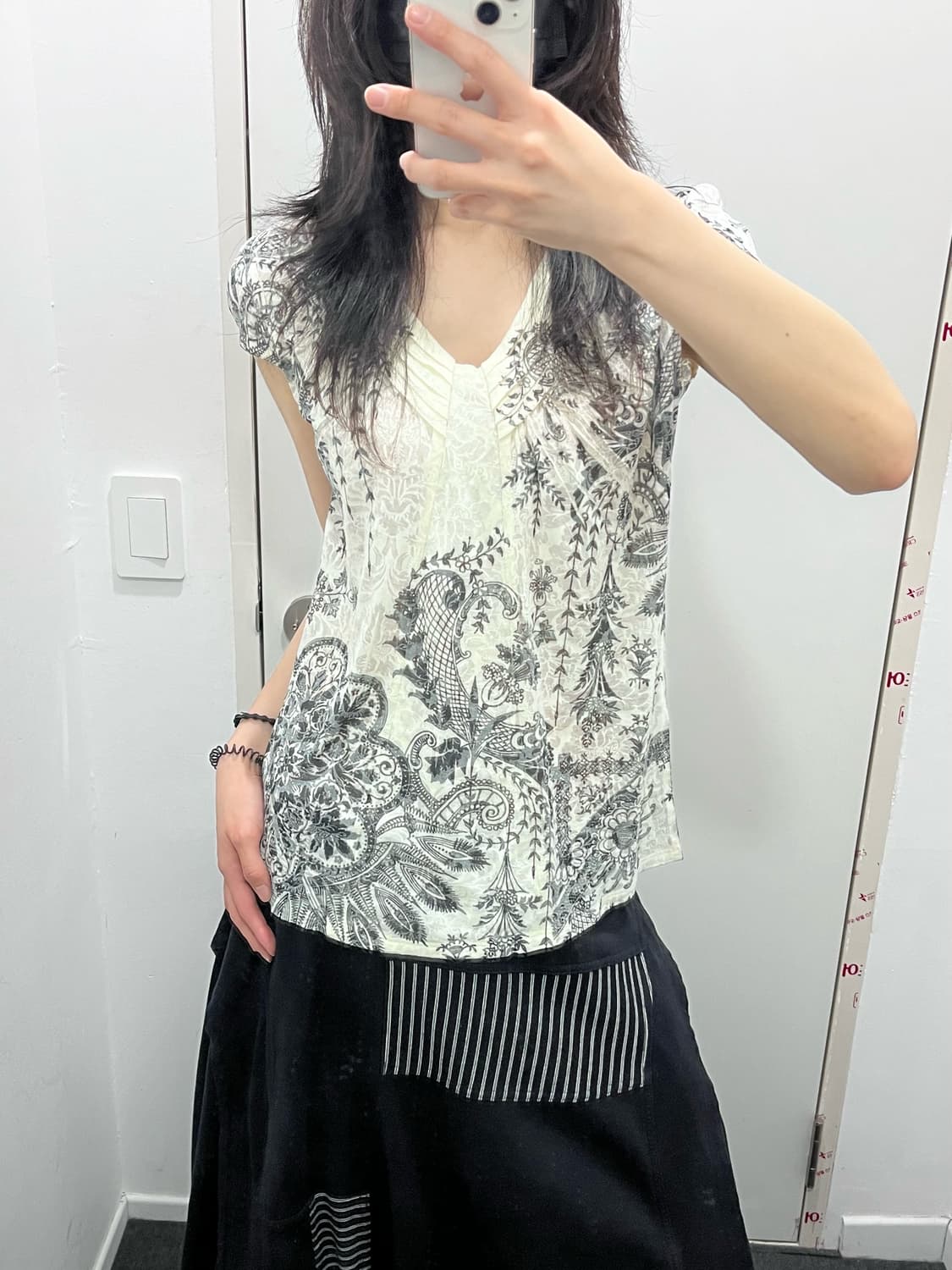 오리엔탈 일본빈티지 반팔 티셔츠 상품이미지1