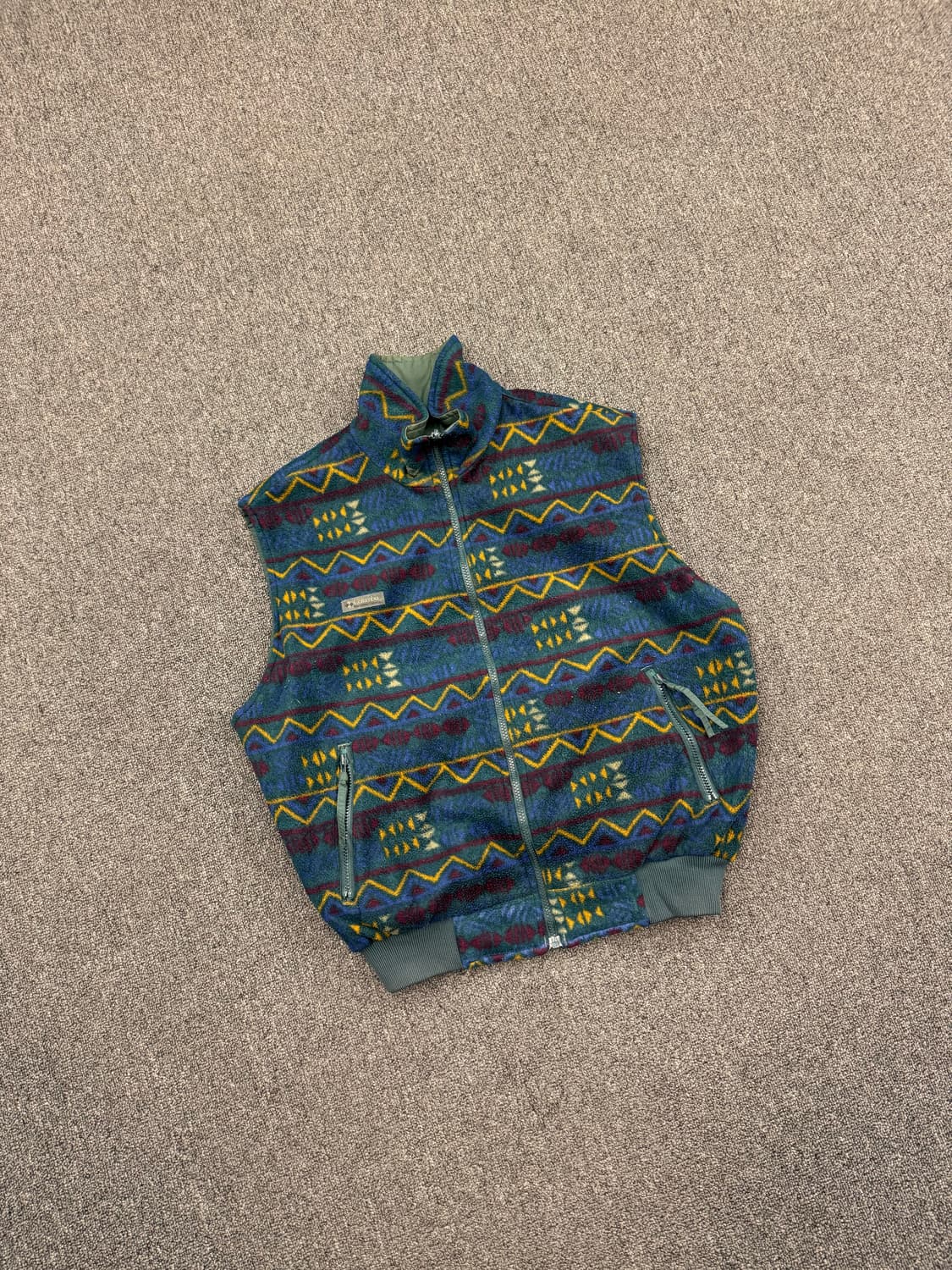 M)콜롬비아 빈티지 리버시블 아즈텍 패턴 플리스 베스트 상품이미지2