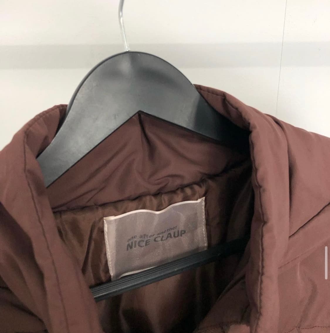 nice claup brown brick padding 상품이미지3