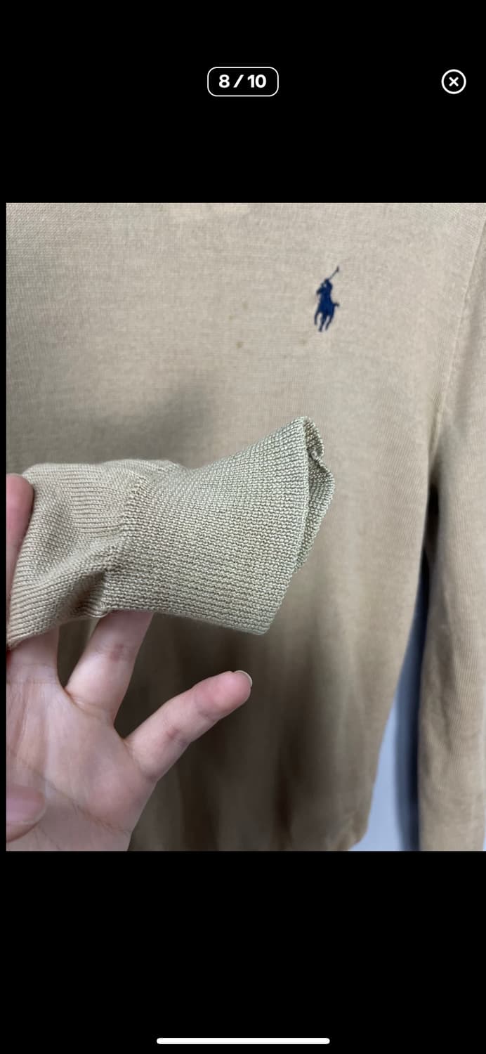 폴로랄프로렌 워셔블 울 터틀넥 베이지 니트 A3003 상품이미지8