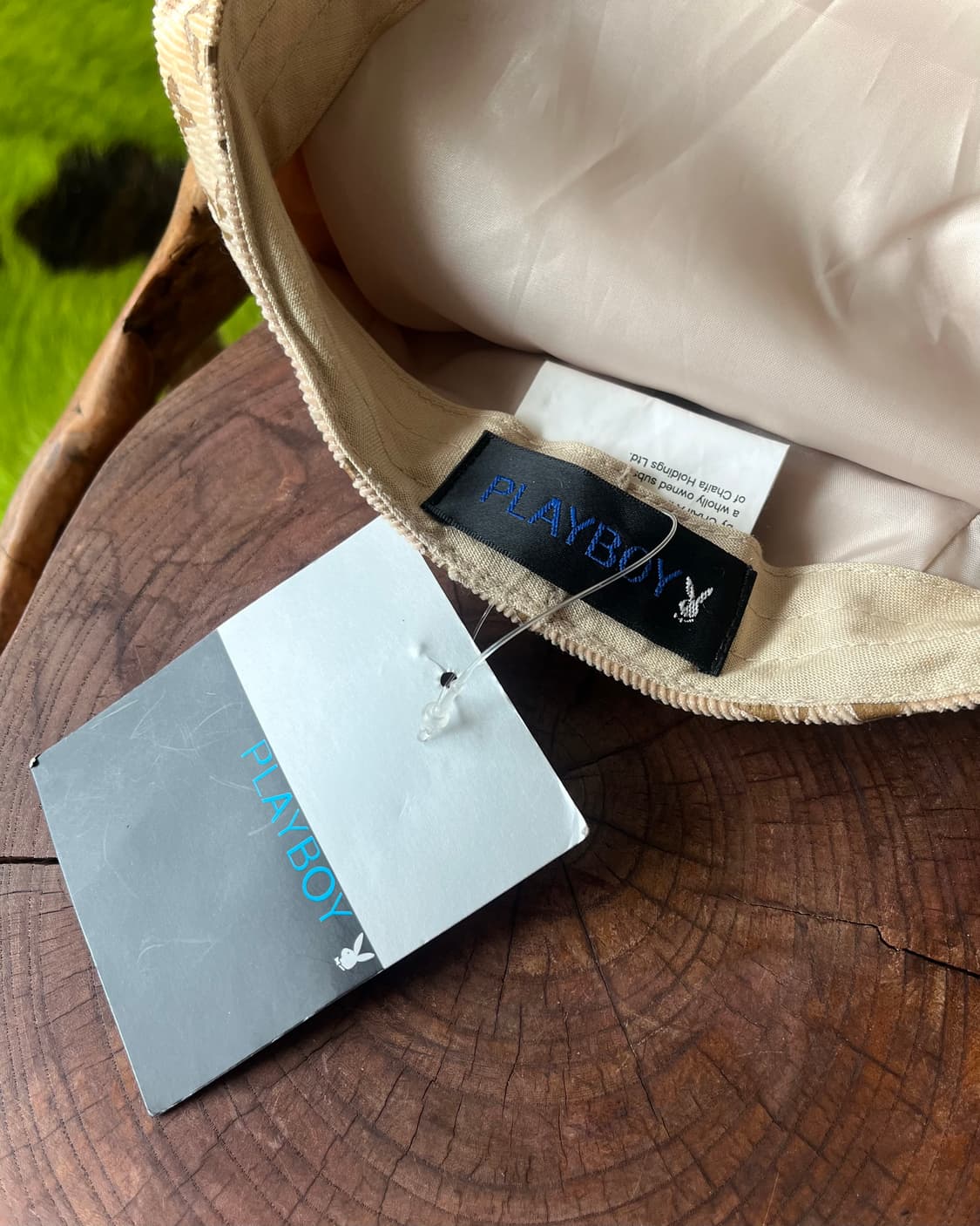 90s PLAYBOY Monogram Parody Hunting Cap 상품이미지8