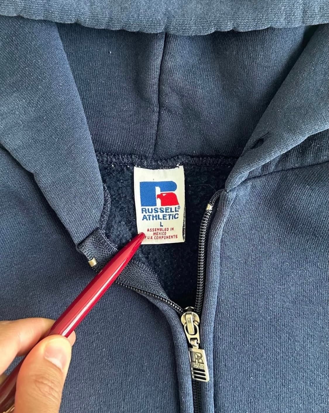 90s 러셀 후드집업 상품이미지5