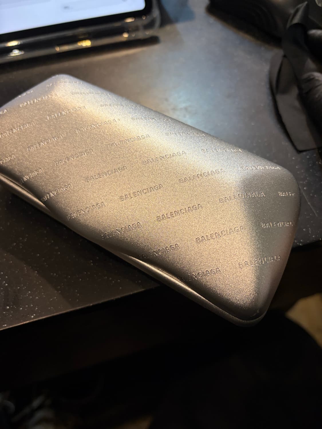 발렌시아가 메탈로고  템플 안경 실버컬러 상품이미지4