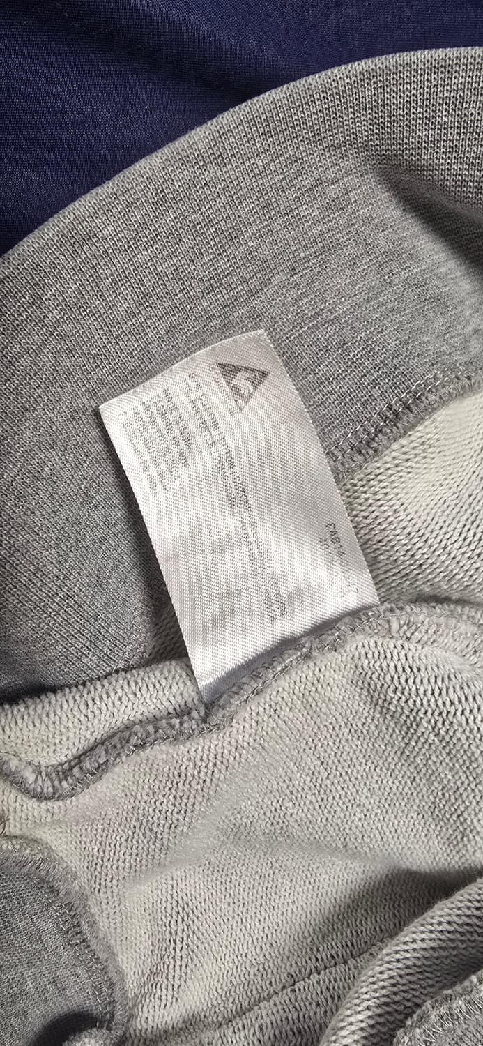 르꼬끄 스포티 Lecoq 빅로고 그레이 후디 후드티 상품이미지5