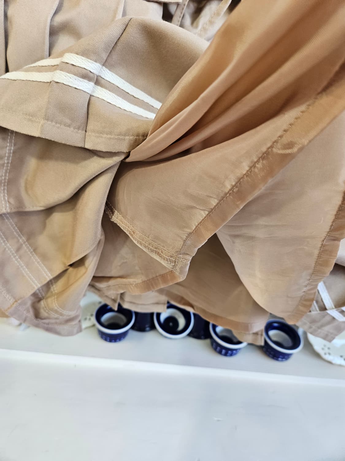 코르셋 레이스업 플리츠 스커트 상품이미지5