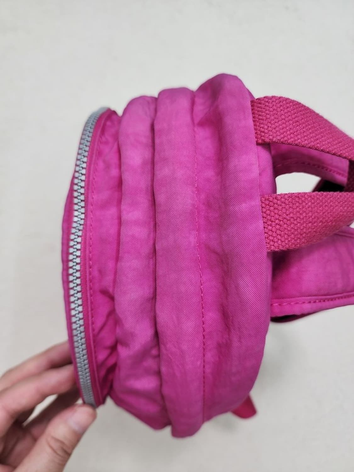 KIPLING 핑크 백팩 상품이미지3