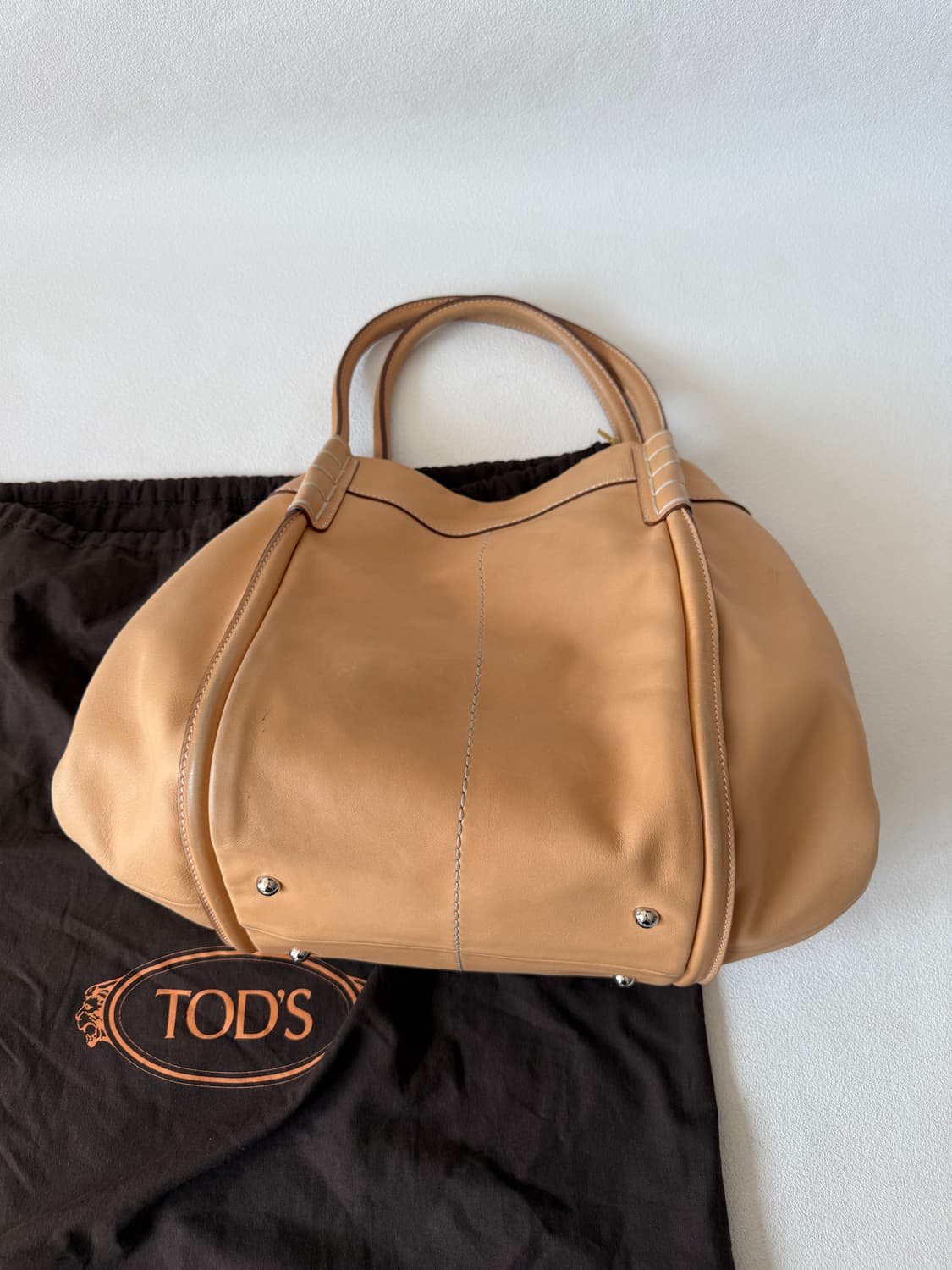 토즈(TOD'S) 레더 토트 숄더백(ITALY) 상품이미지7