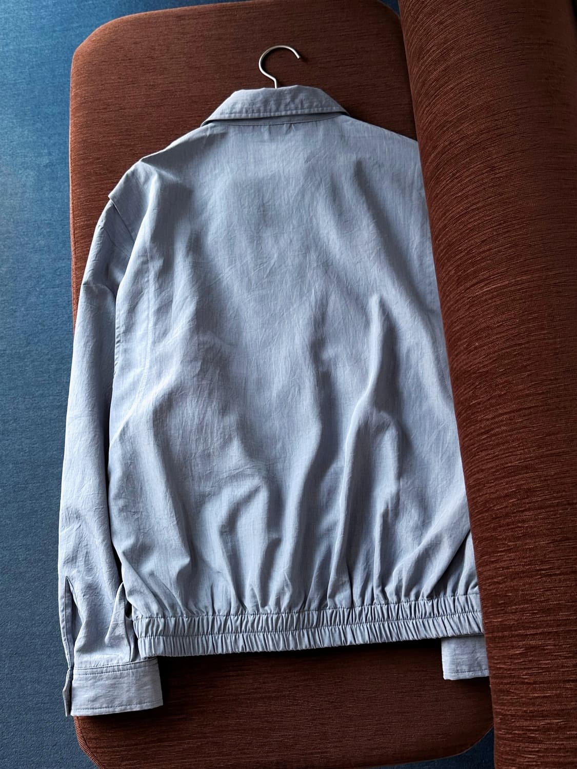 JPN made light poly design blouson 상품이미지5