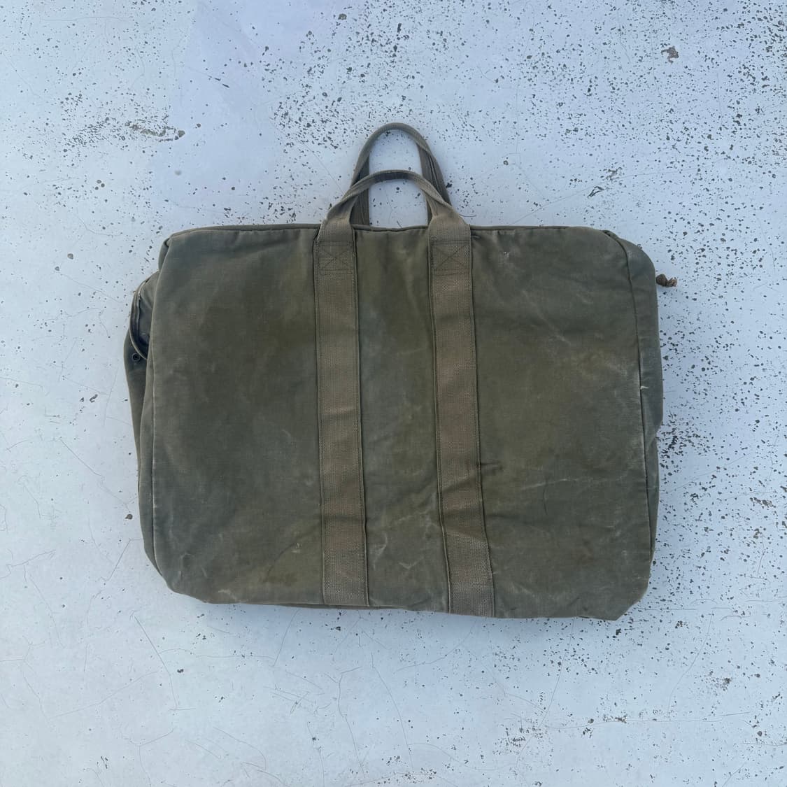 [military] 밀리터리 오리지널 조종사 캔버스 키트백 상품이미지3