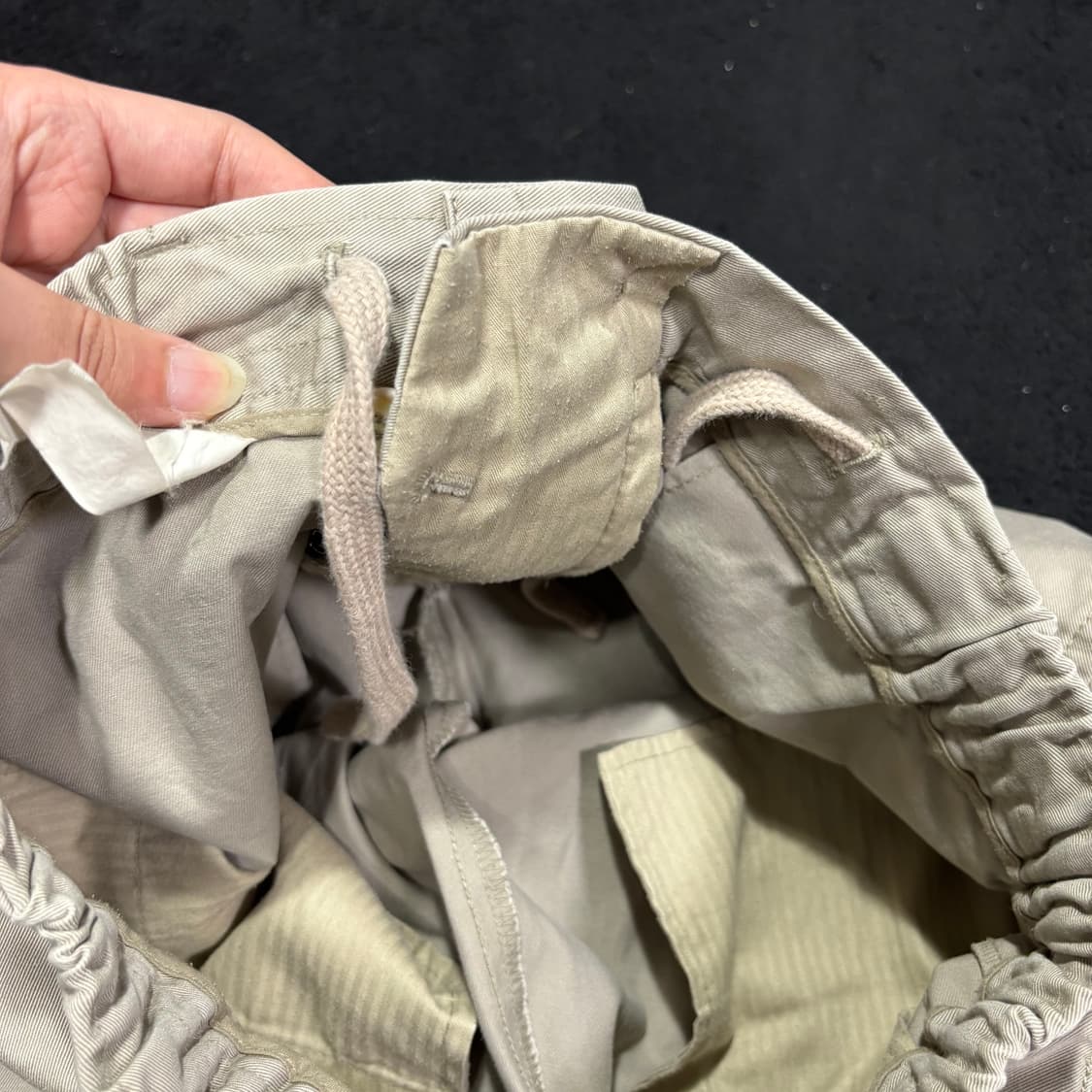 M 비이커 BEAKER 베이지 레귤러핏 치노팬츠 상품이미지5