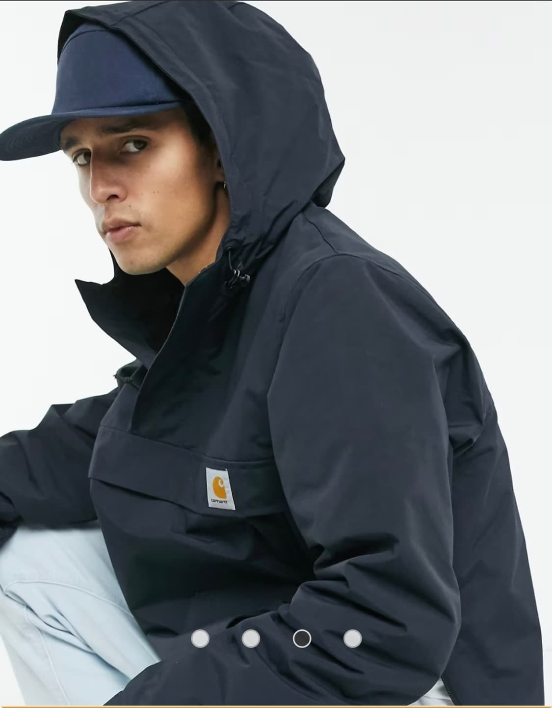 칼하트 님부스 풀오버 아노락 블랙 XL 상품이미지2