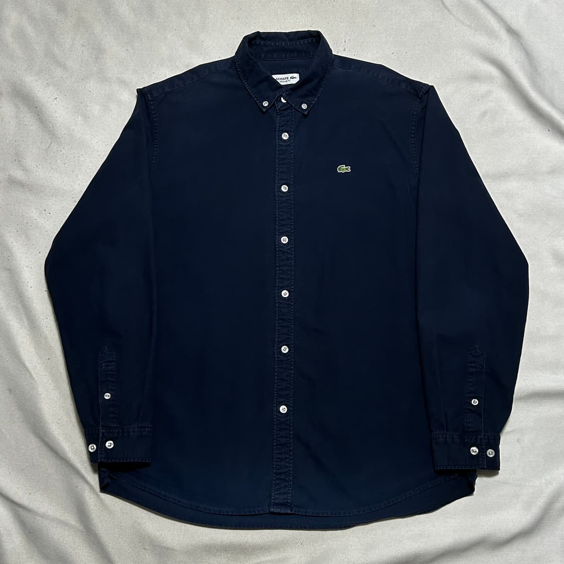 L 라코스테 레귤러핏 네이비 셔츠  상품이미지2
