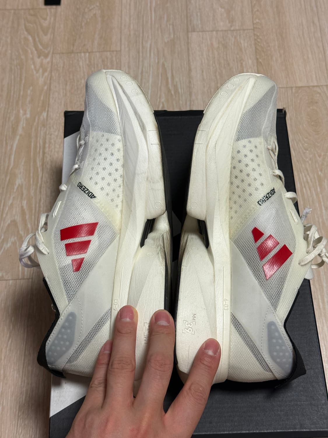 아디다스 아디제로 아디오스 프로3 베러 스칼렛 러닝 상품이미지3