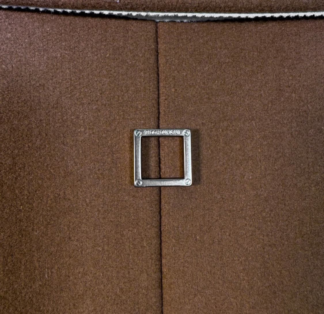 [46] 우영미 남성 싱글 울 캐시미어 롱 코트 카멜 상품이미지7