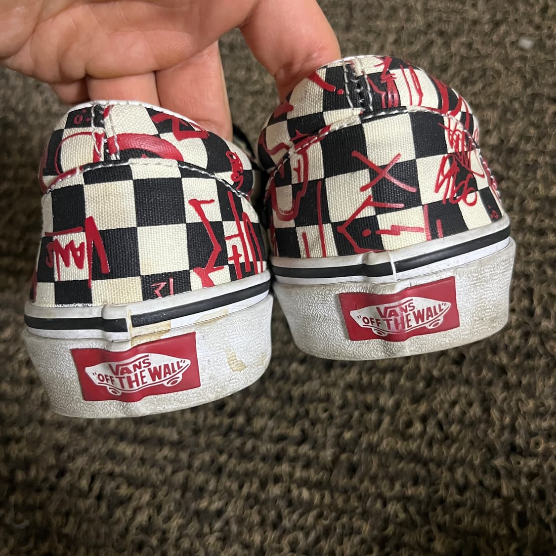반스 슬립온 체커보드 그래피티 상품이미지2