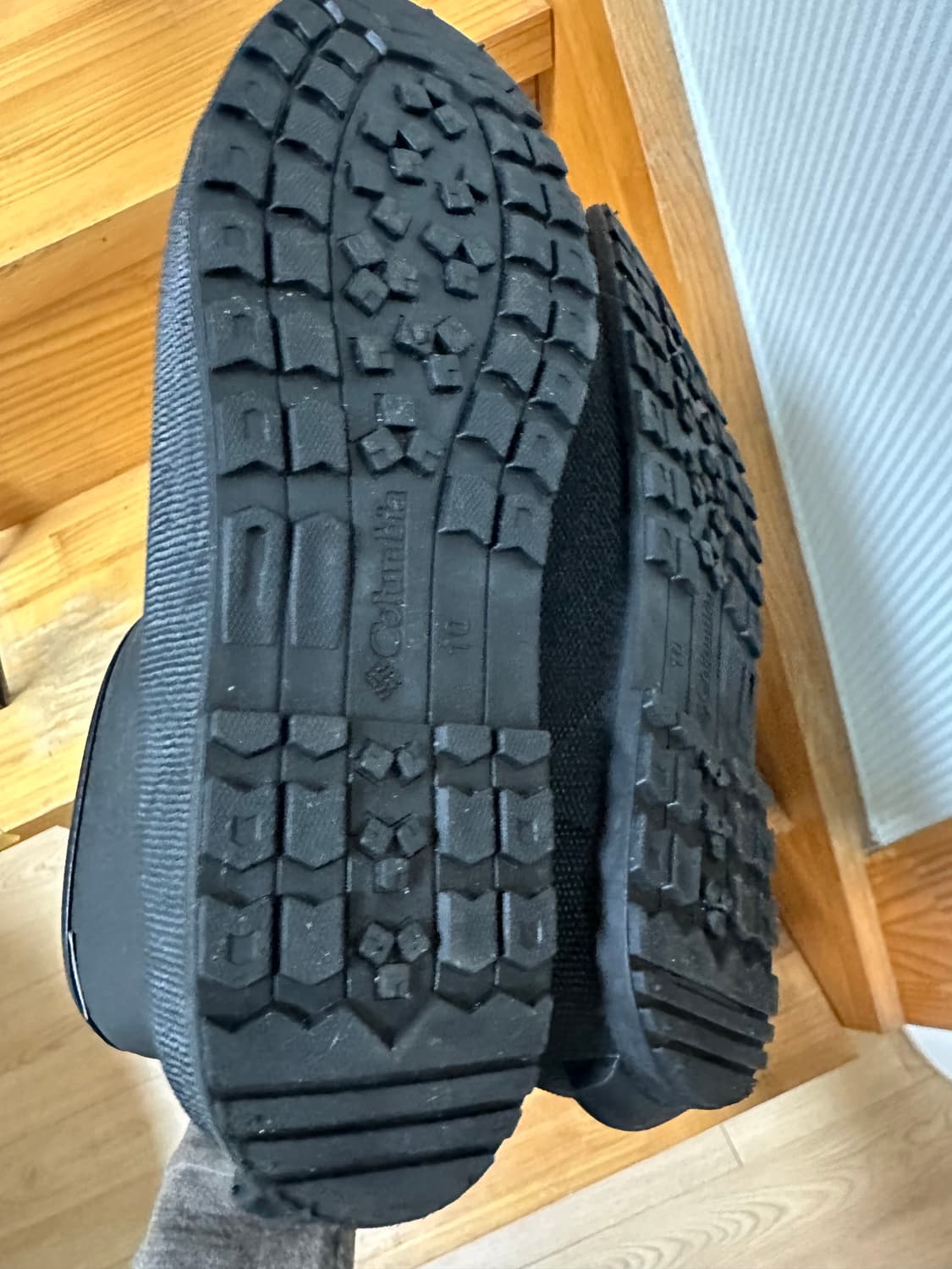 [280] 컬럼비아 루디 리프 숏 레인부츠 블랙 상품이미지4