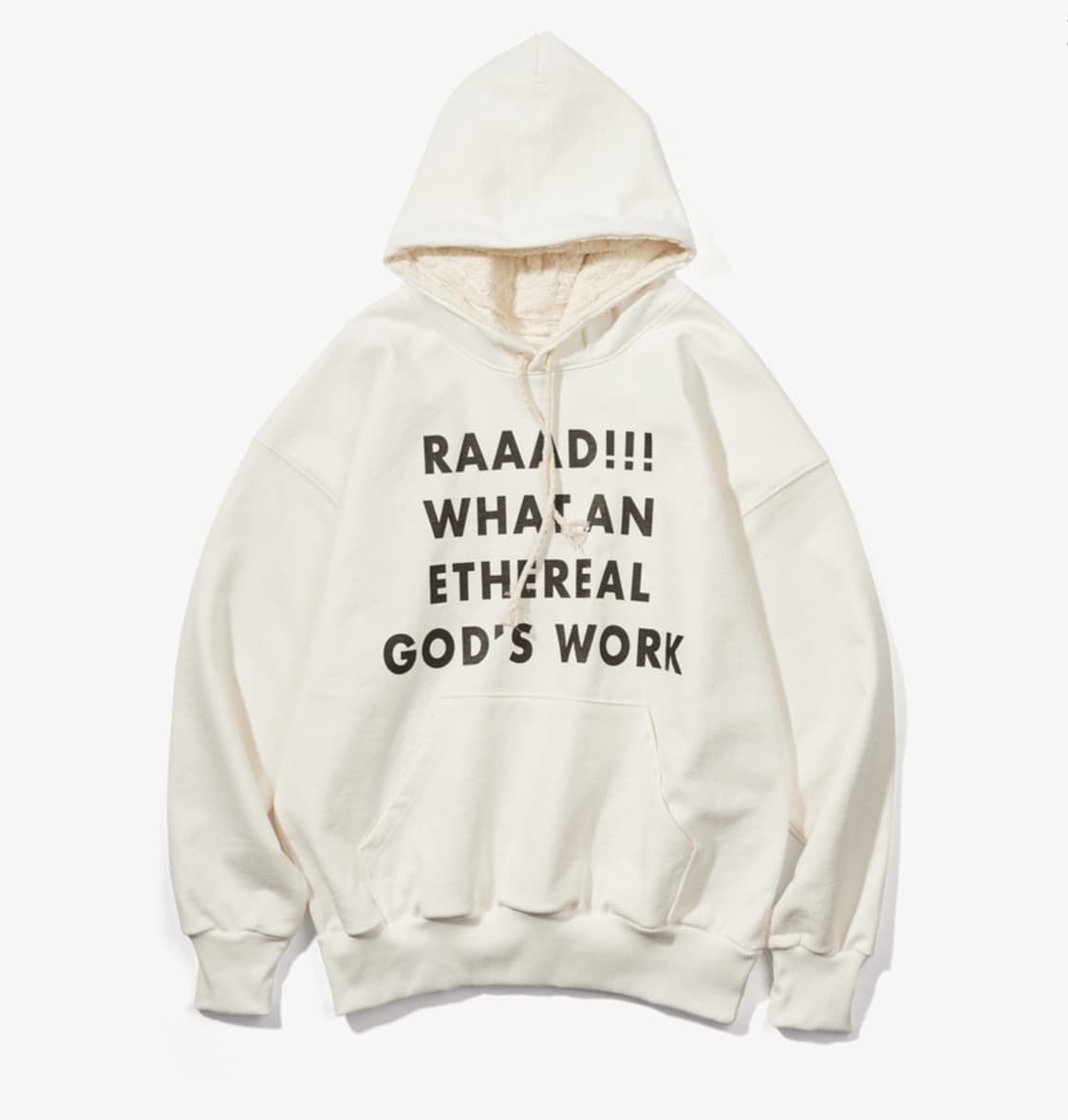 라드뮤지엄 GOD'S  WORK 리버시블 후드티 상품이미지1