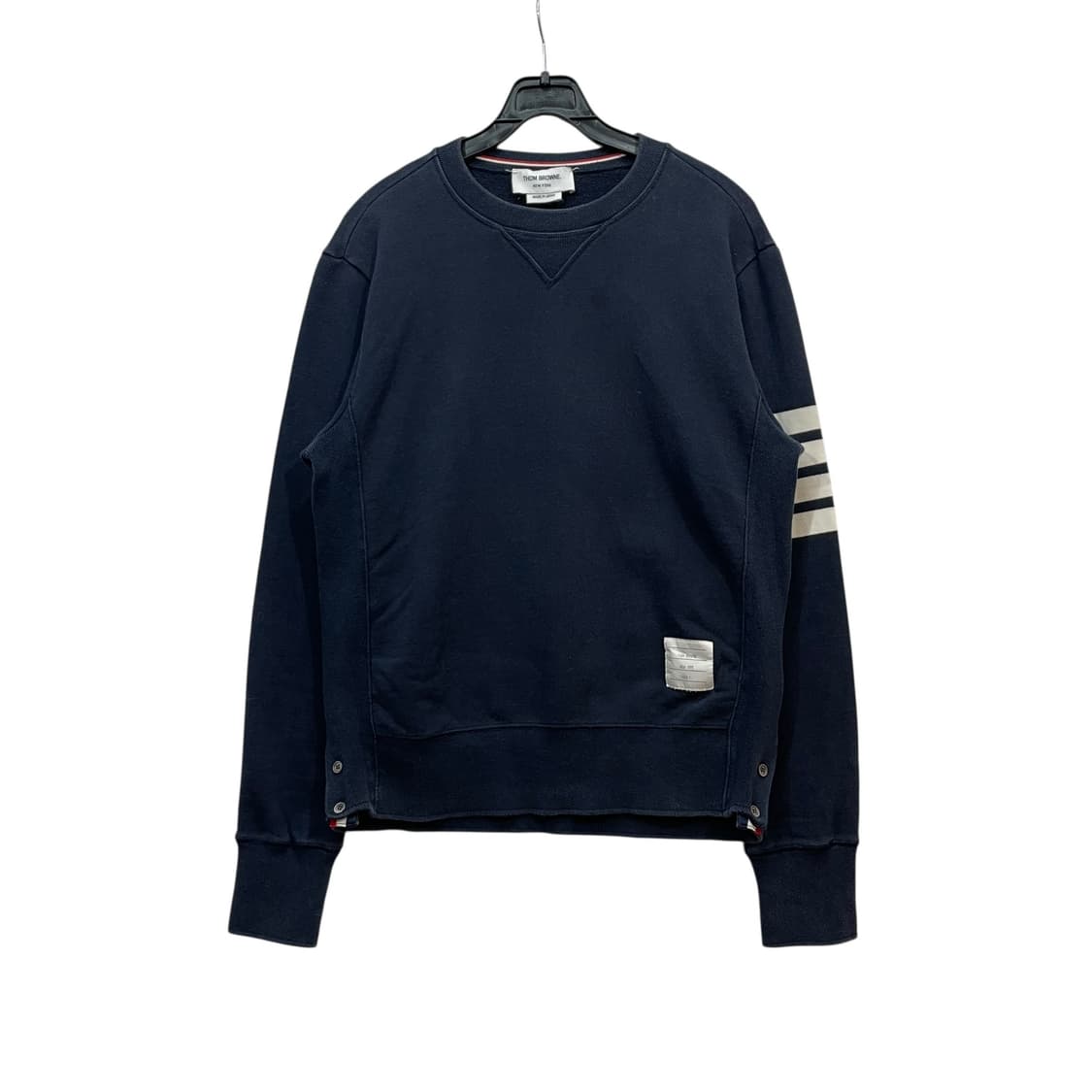 Thom Browne Navy Classic Crew 상품이미지1