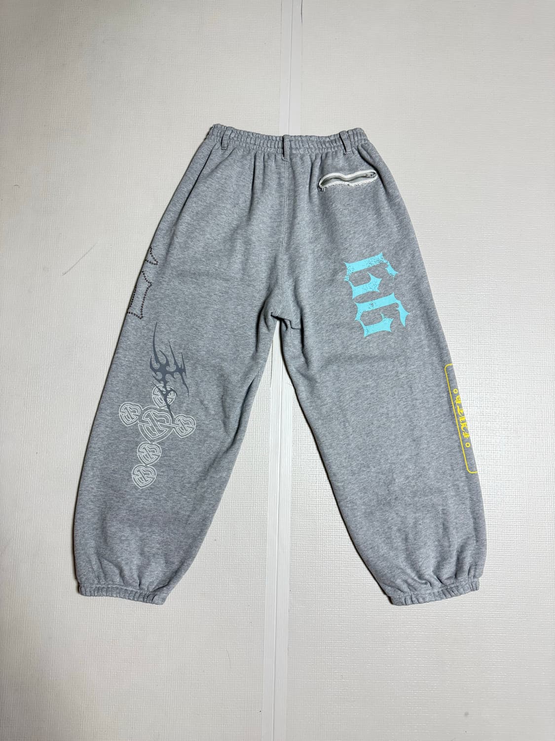 인세인 개러지 그래픽 스웻팬츠 상품이미지3