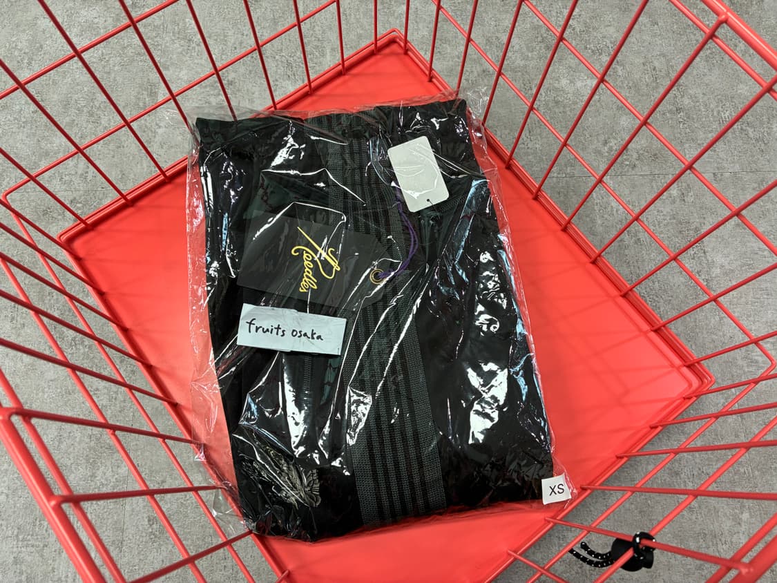  니들스xBEAVER 한정 폴리트랙팬츠 블랙 xs 상품이미지2