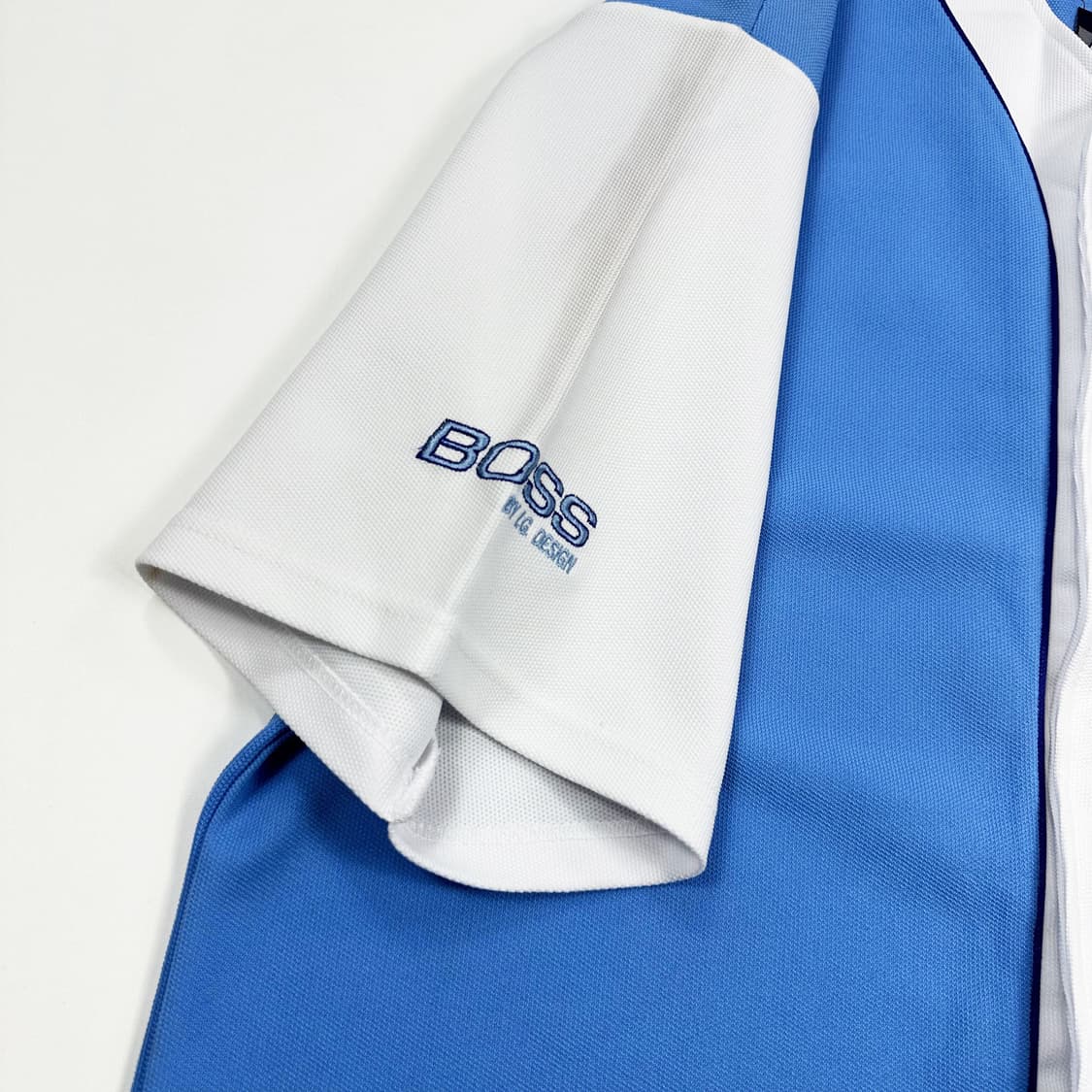 90s BOSS 빈티지 반팔 야구 유니폼 져지 2XL 상품이미지7
