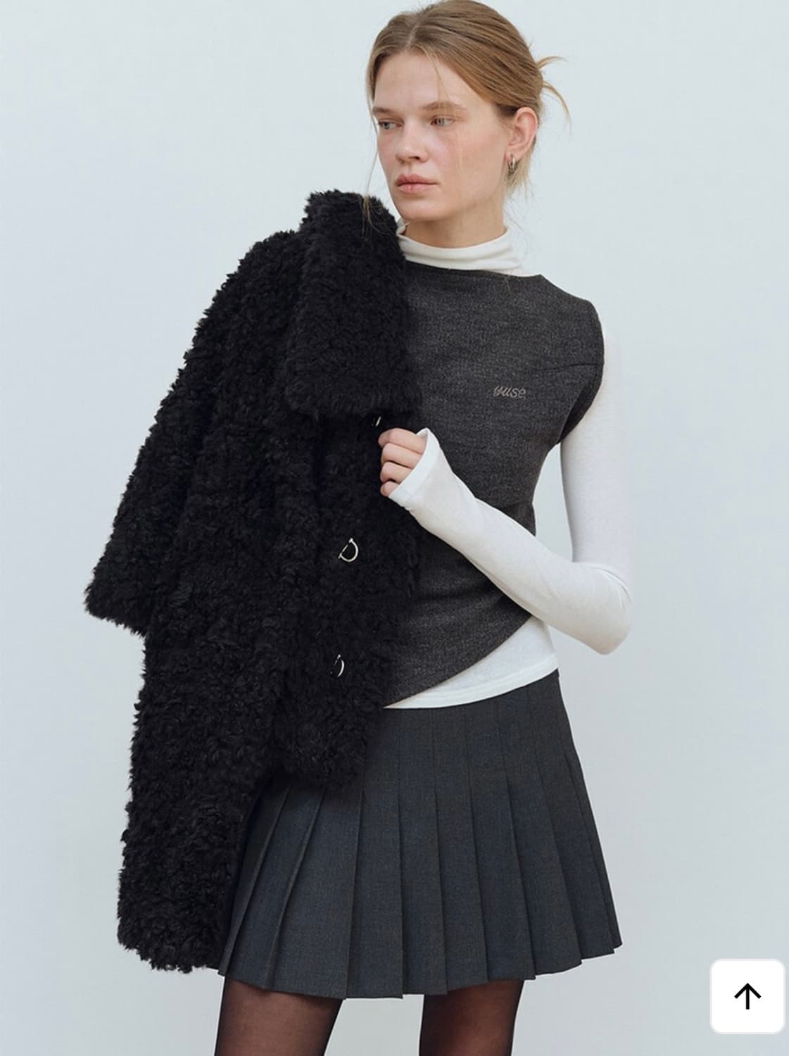 yuse 유즈 퍼자켓 상품이미지4