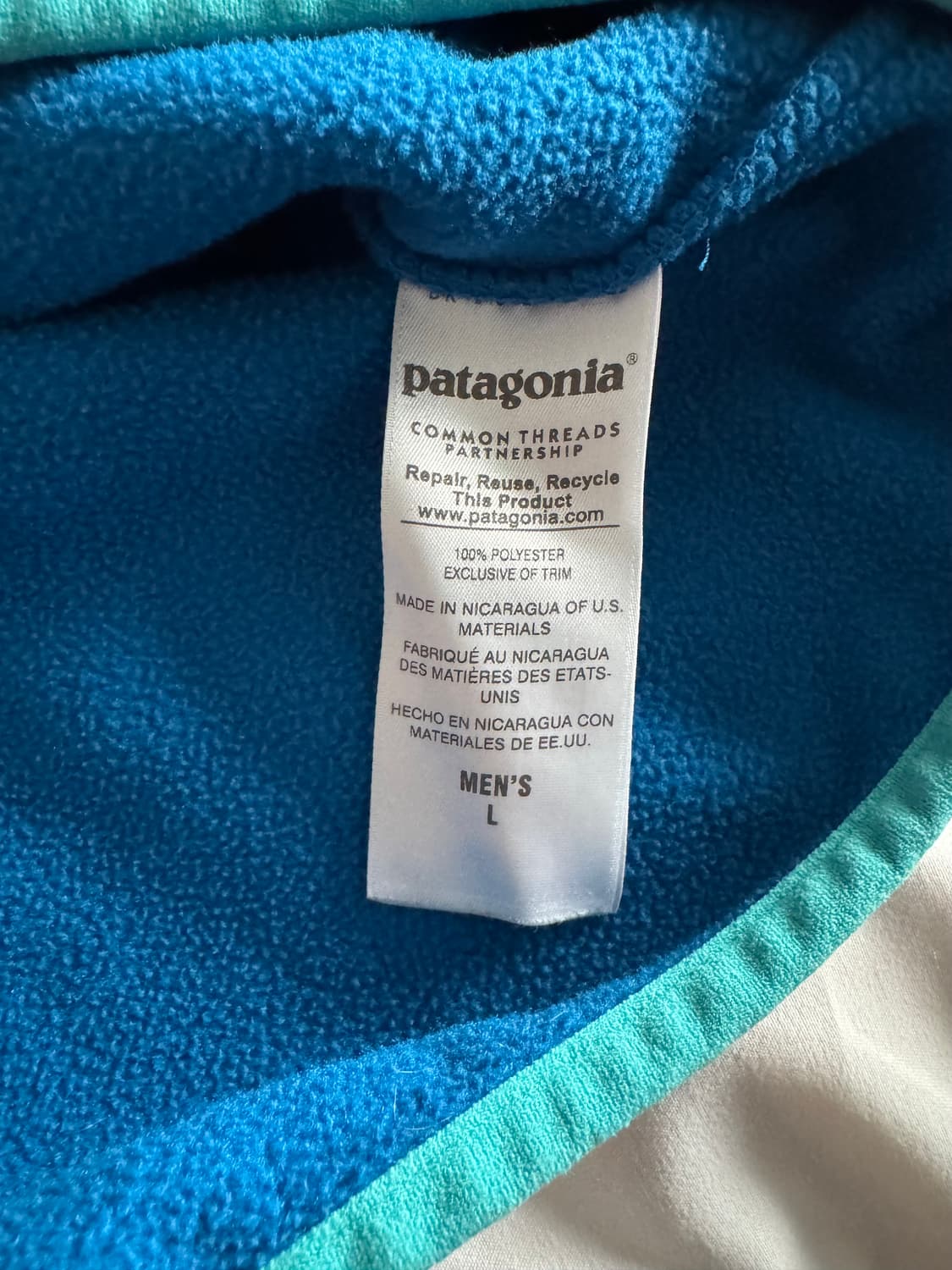 [L] 파타고니아 신칠라 블루 상품이미지6