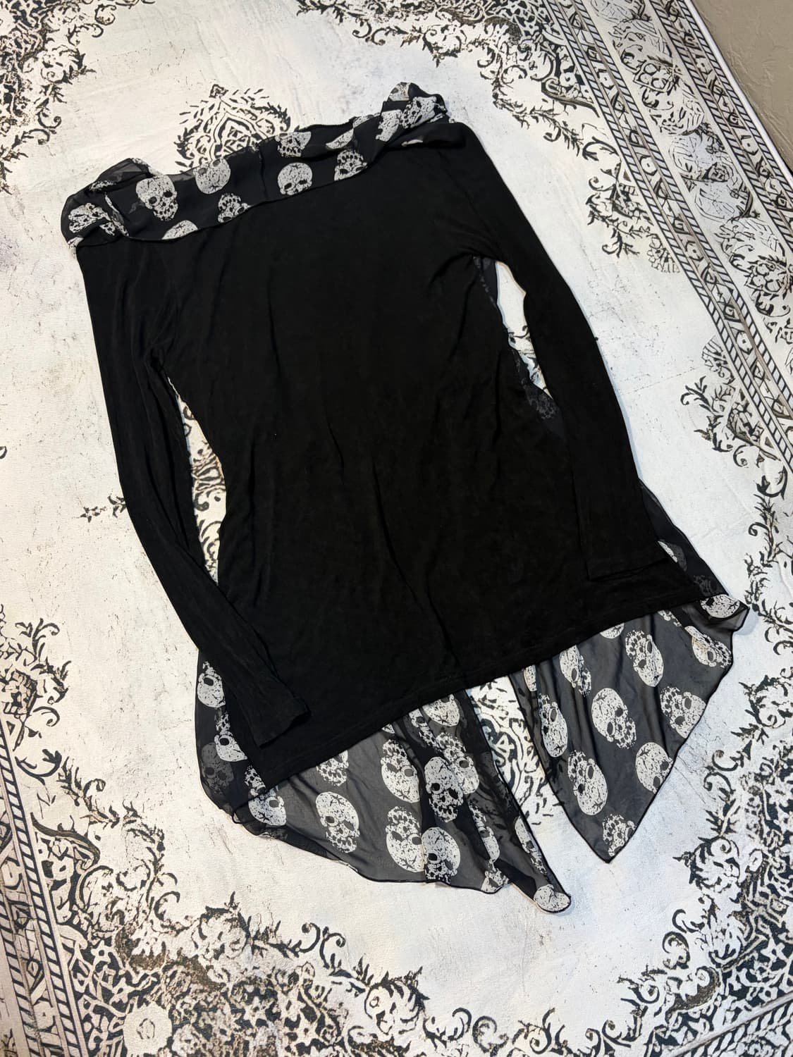 Gothic See-through Layered cardigan 상품이미지9