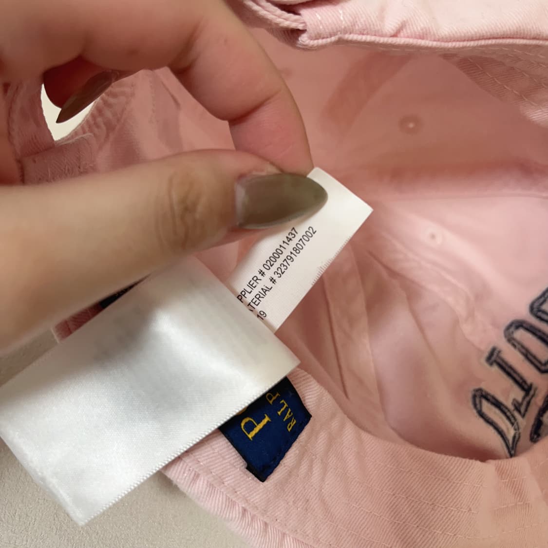 [정품] 폴로 핑크 / 빅로고 모자 상품이미지8