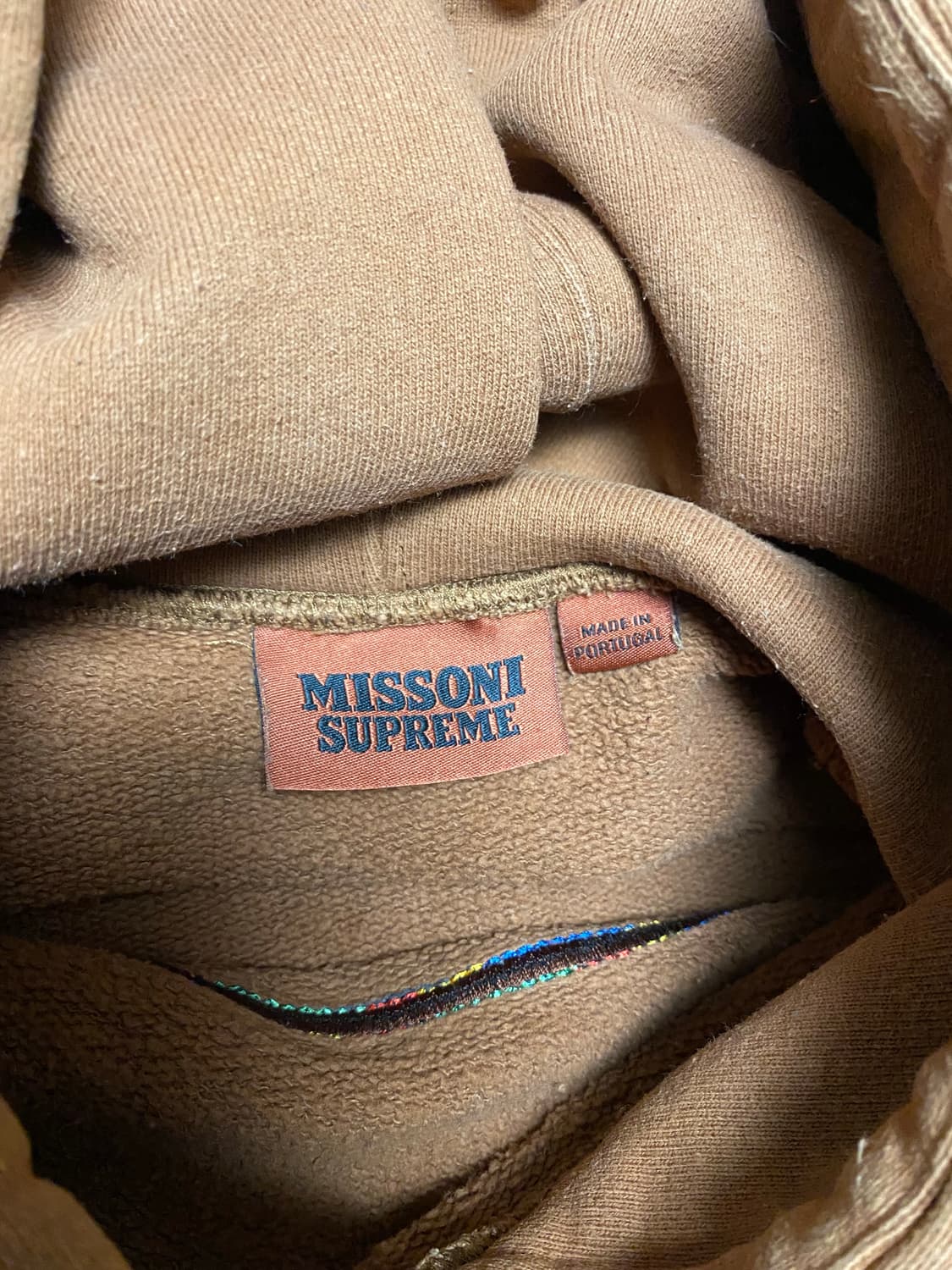 슈프림 미쏘니 콜라보 후드 L(105) 상품이미지3