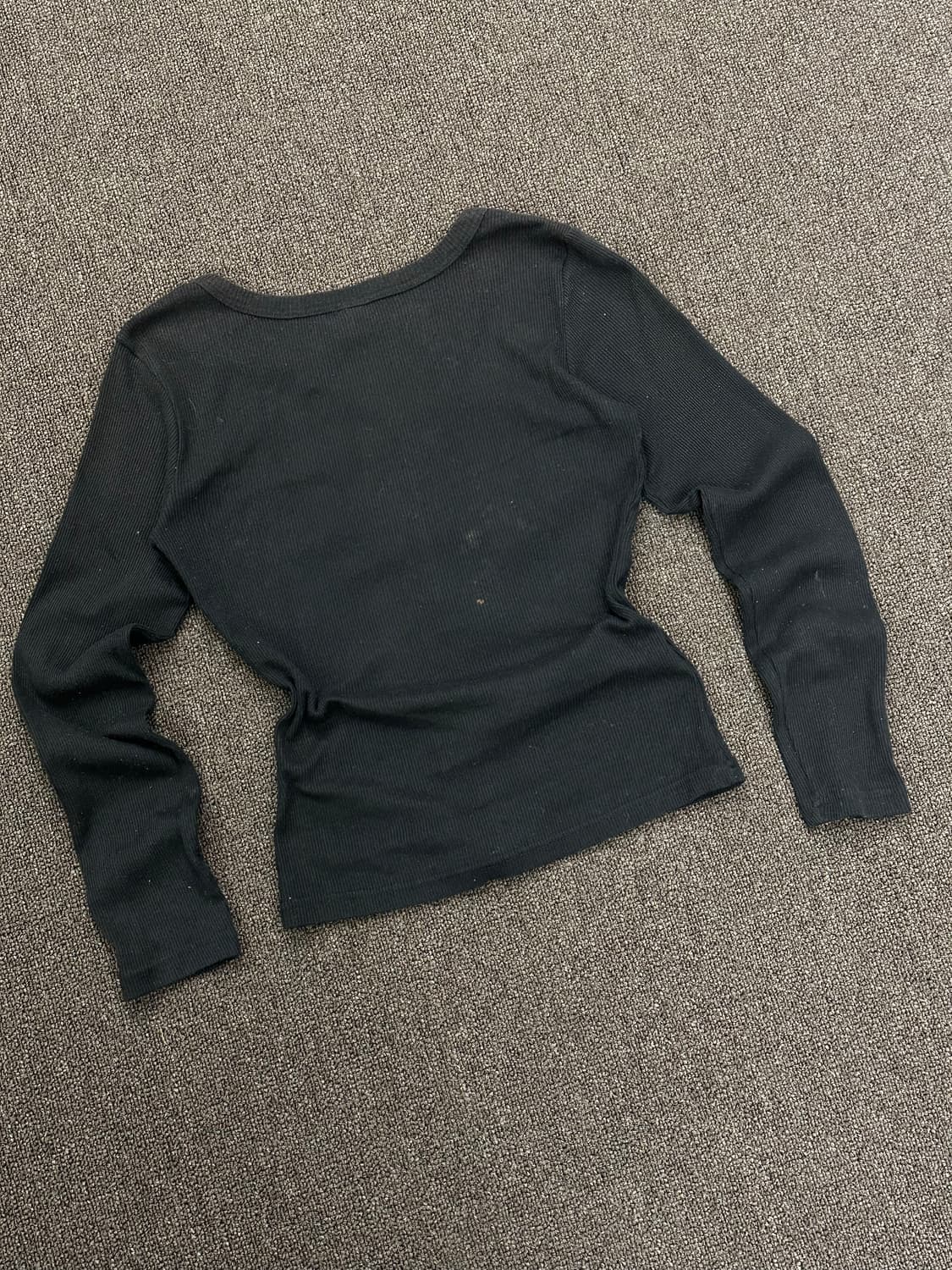 M)재패니즈 빈티지 리프 버튼 프린팅 롱슬리브 상품이미지5