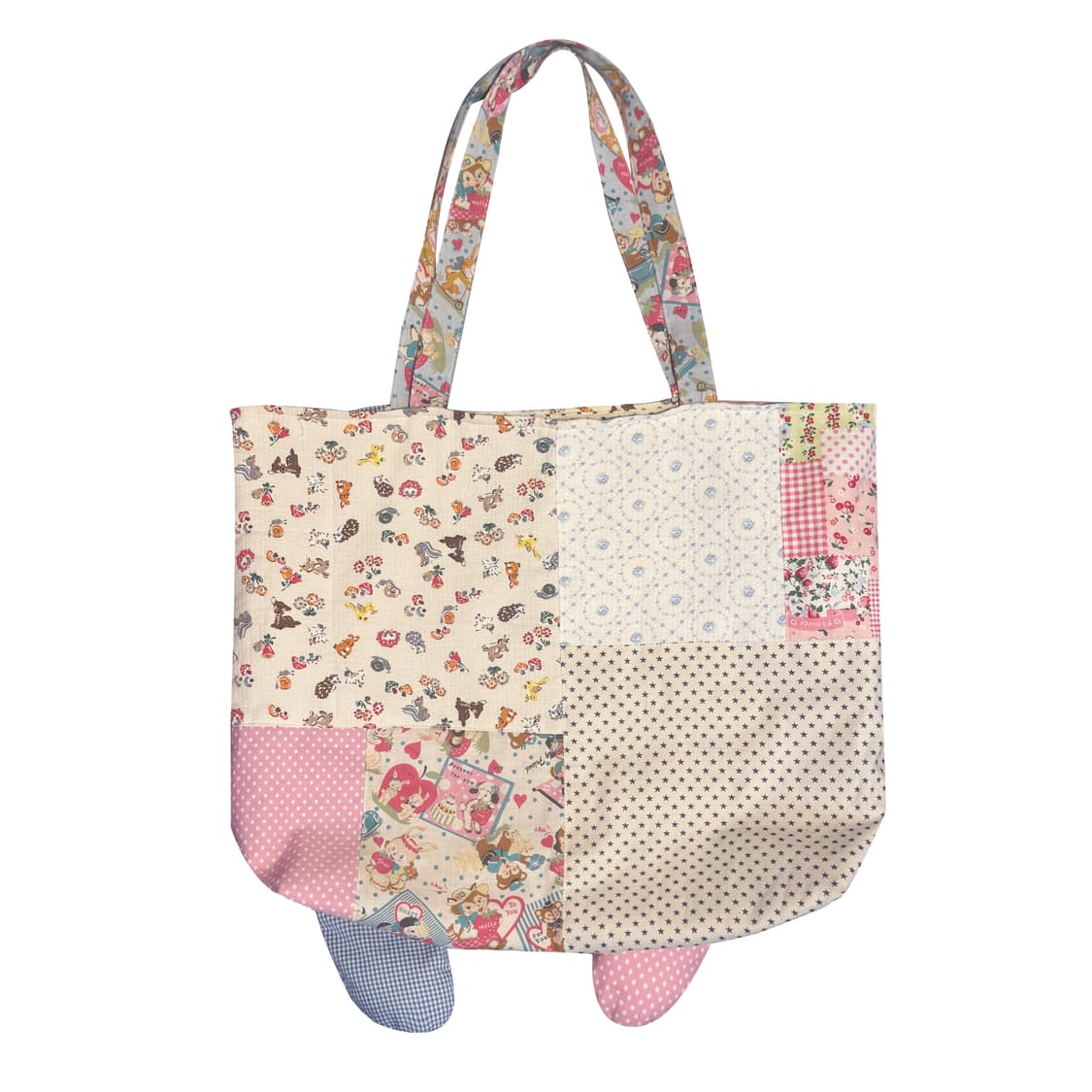 eggu crazy happy reversible tote bag 상품이미지6