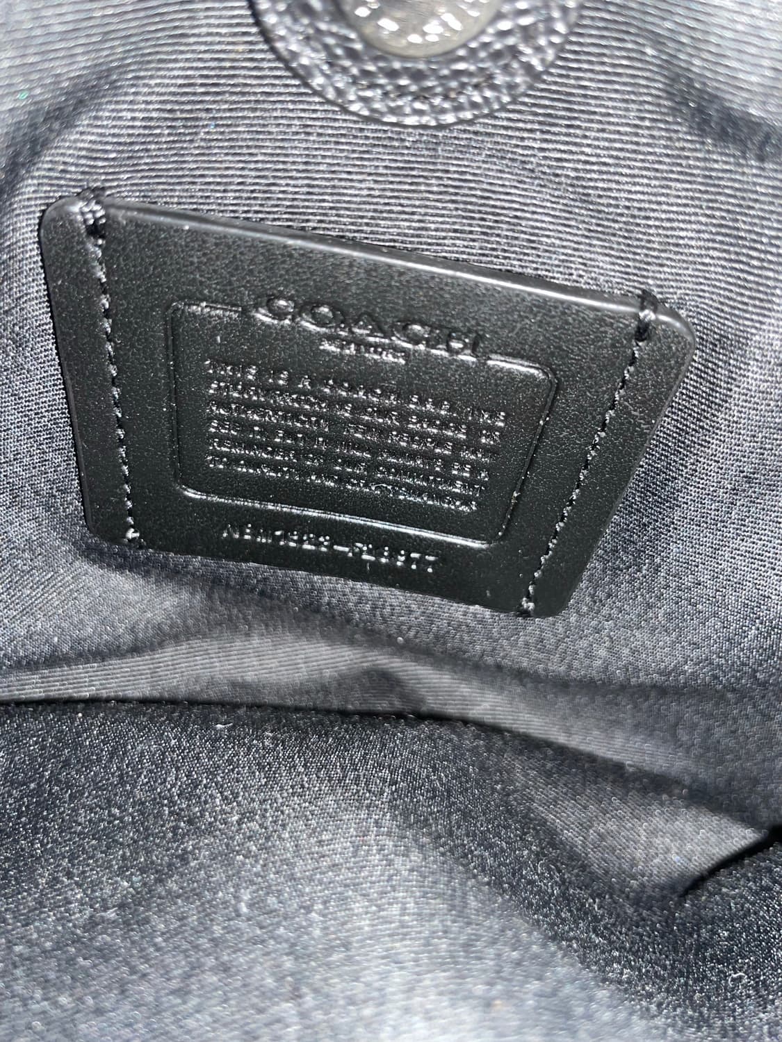 (새제품) 코치 블랙 미니 숄더백 + 더스트백 상품이미지3