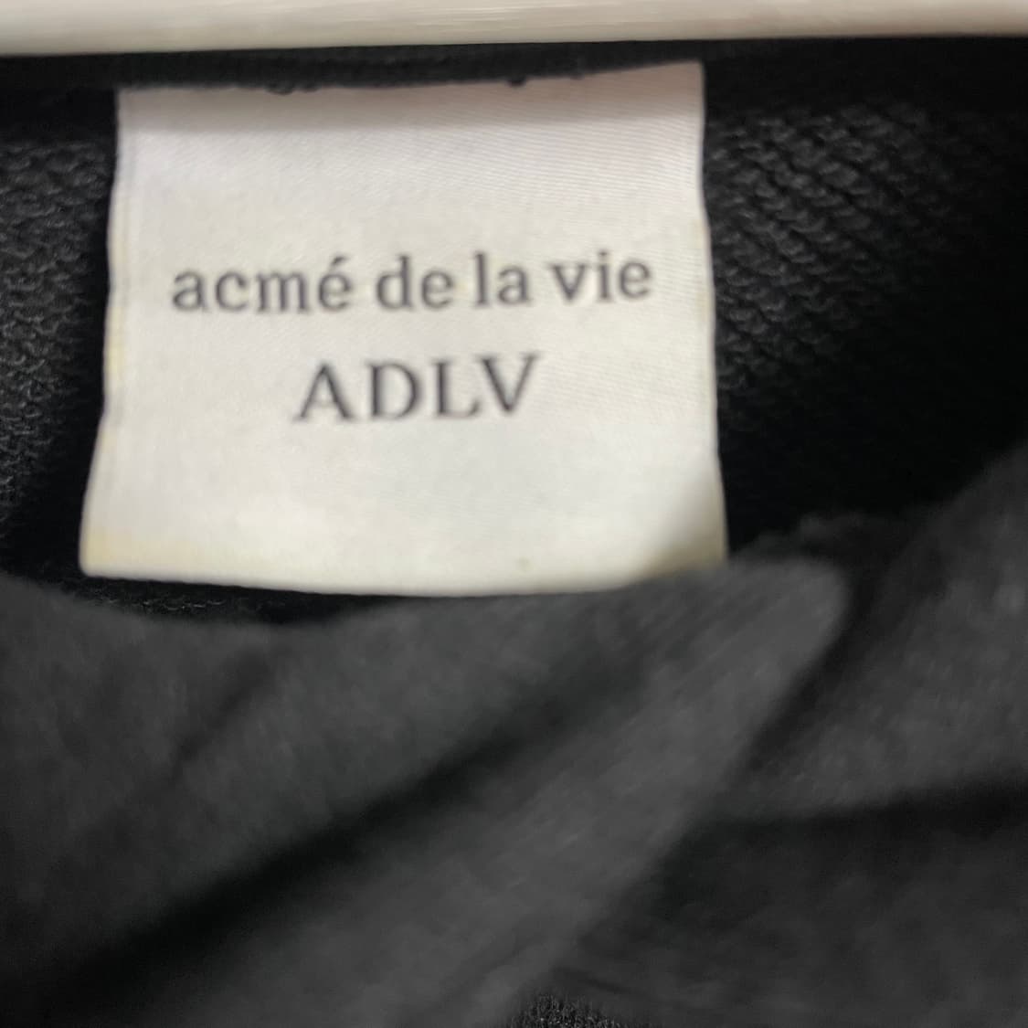 [1] 아크메드라비 아기 프린팅 후드티 블랙 상품이미지2