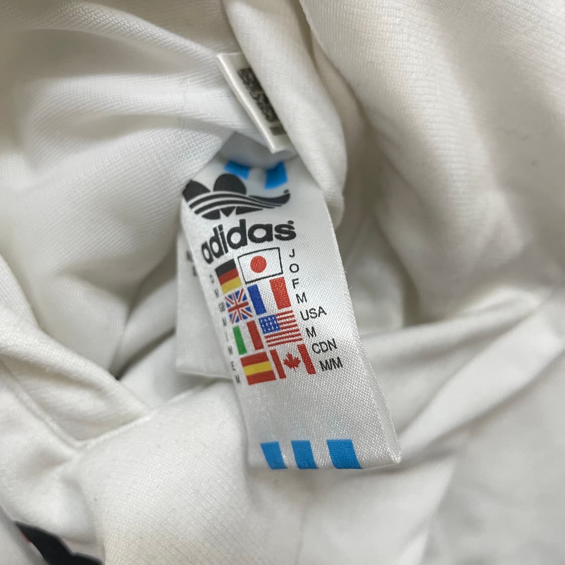 아디다스 x 빌 맥멀런 아디컬러 트랙탑 져지 화이트 레드 상품이미지6