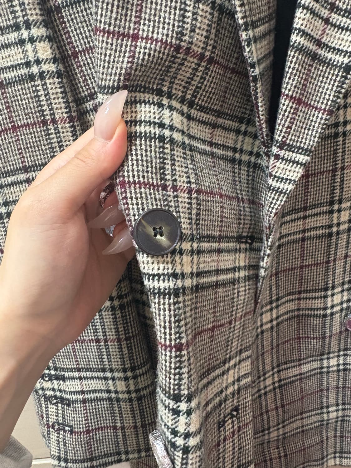 체크자켓 블레이저 상품이미지3