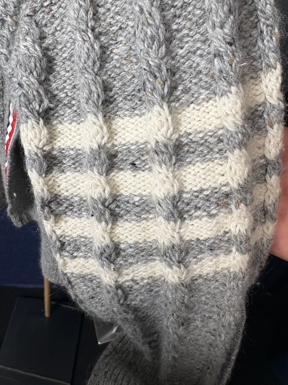 톰브라운 아란 케이블 가디건 2사이즈 상품이미지6