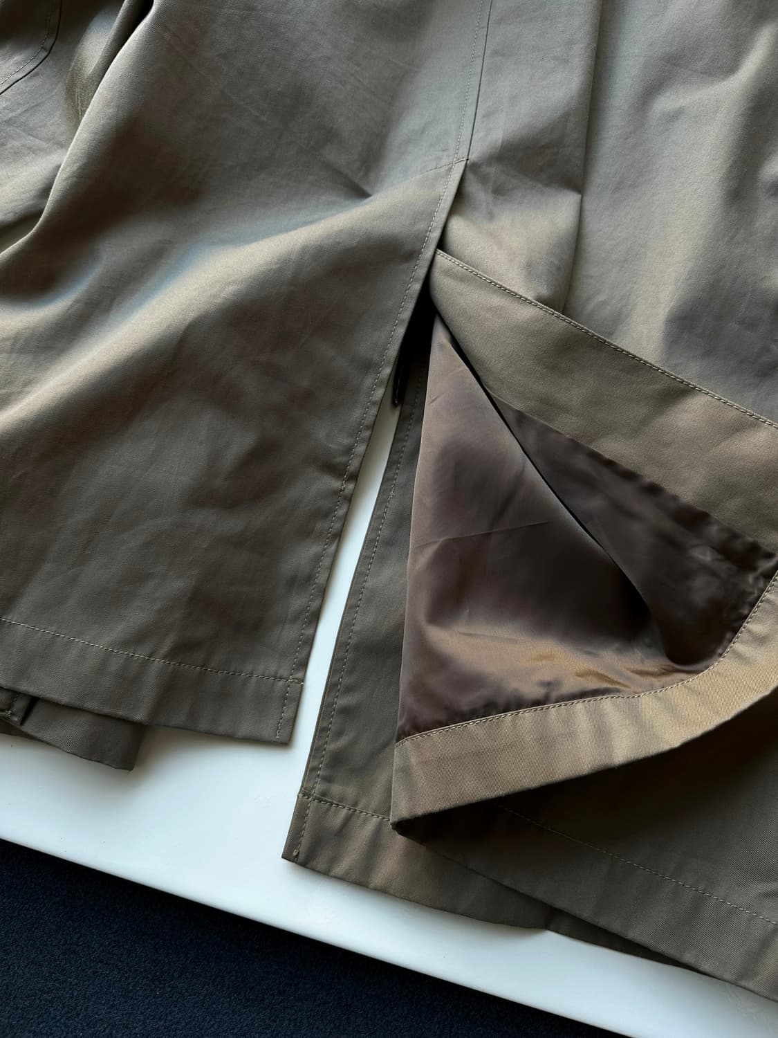 chambray gavadin soutien coat 상품이미지6