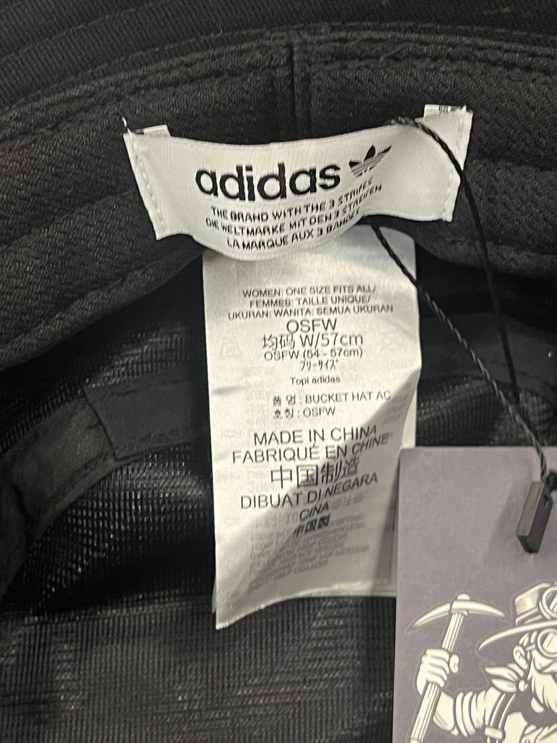 아디다스 버킷햇 블랙 #csz3249 상품이미지4