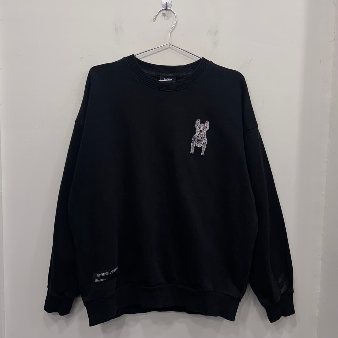 라이프워크 러버와펜 헤비코튼 맨투맨 상품이미지2