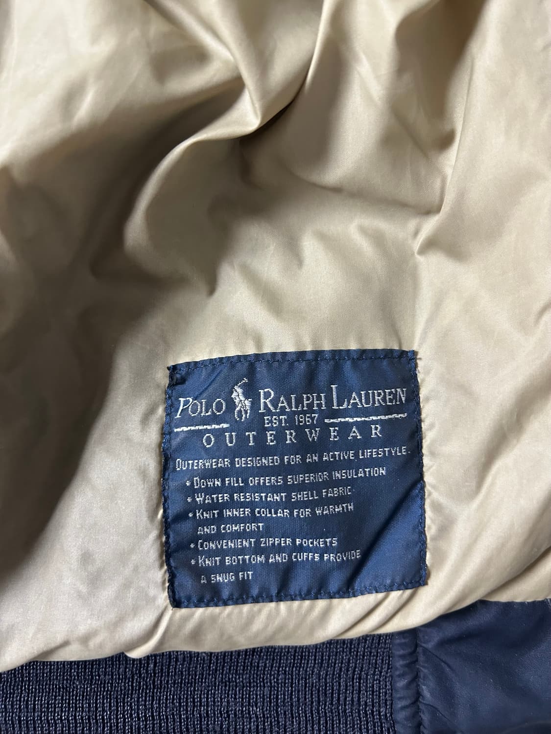 90s 폴로 숏패딩 상품이미지4