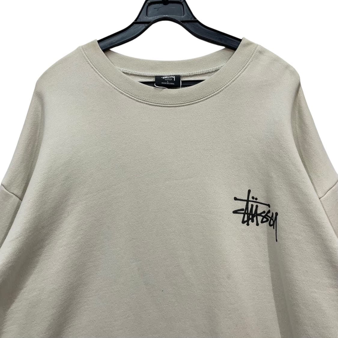 Stussy Cream Tone Signature Sweatshirt 상품이미지2