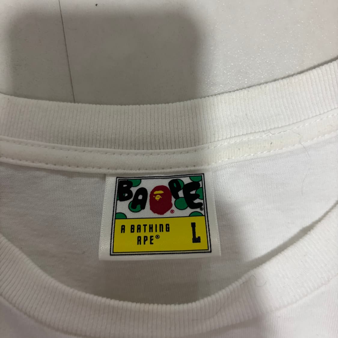 베이프 카모 가타카나 반팔 L 상품이미지2