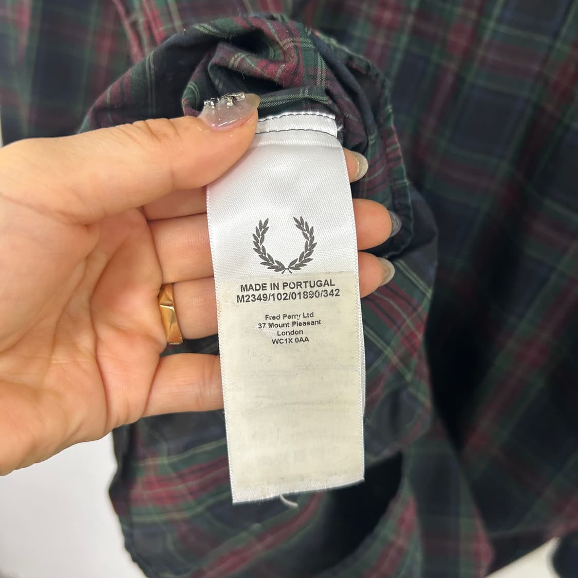 프레드페리 셔츠[1602] 상품이미지8