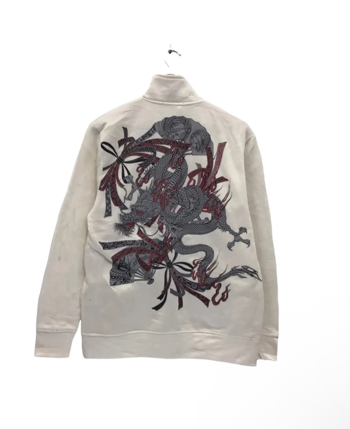Vintage Dragon Motif Design Sukajan Ligh 상품이미지1