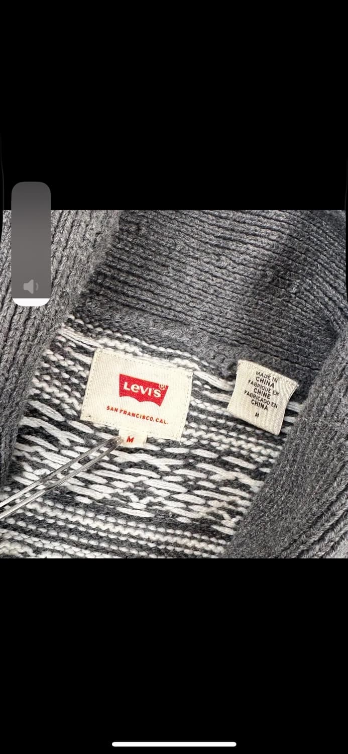 리바이스 노르딕 패턴 니트 가디건 상품이미지3