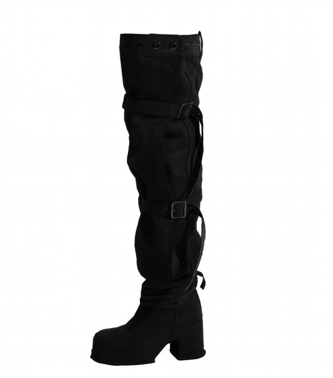 (구해요)BUCKLE THIGH HIGH BOOTS [HIGH]/s사이즈 상품이미지3