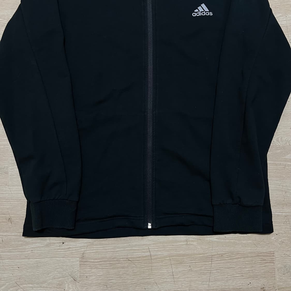 아디다스 퍼포먼스 로고 베이직 져지 트랙탑 자켓 [블랙] L/100 상품이미지3