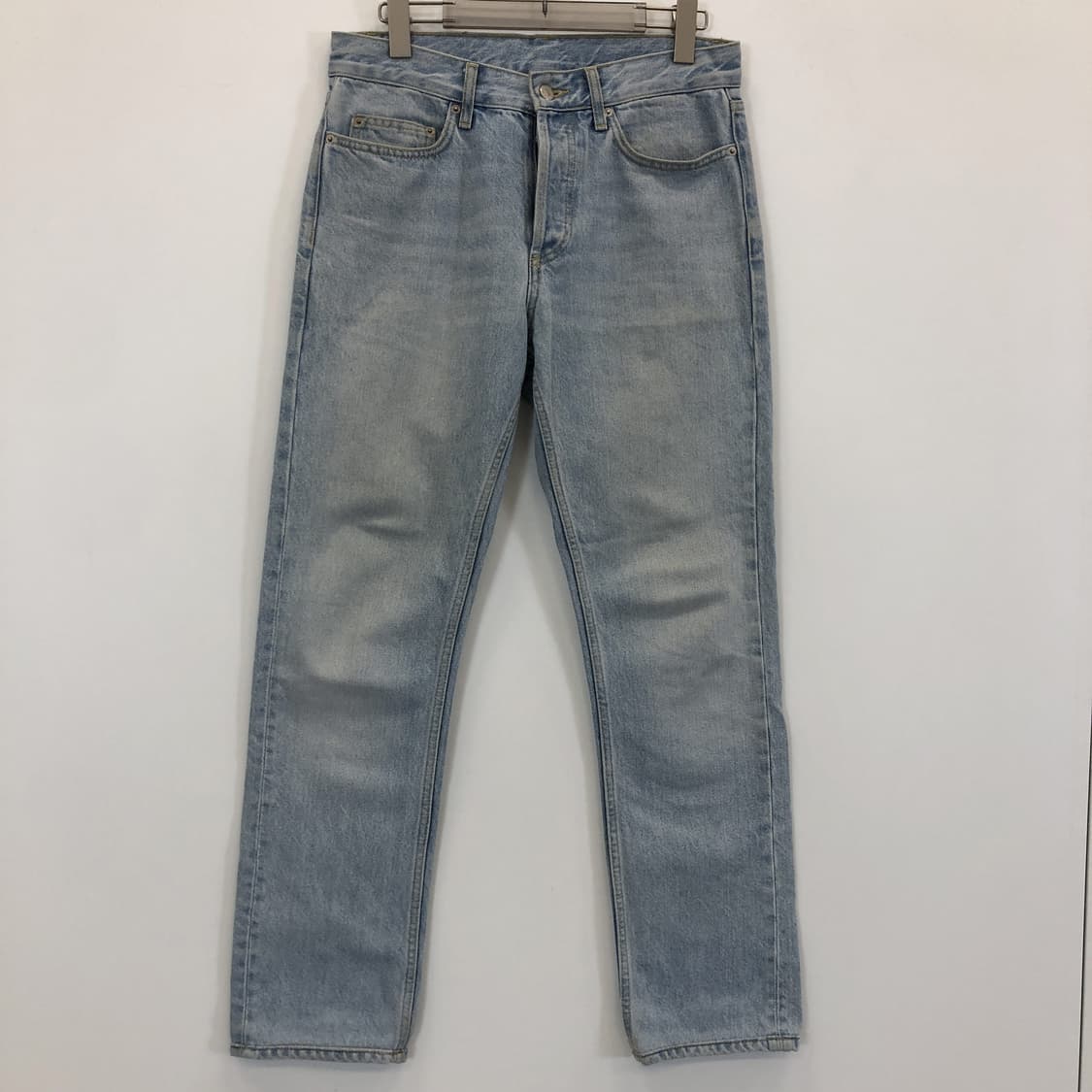 sandro 산드로 레더패치 연청 데님진 28 인치 상품이미지1